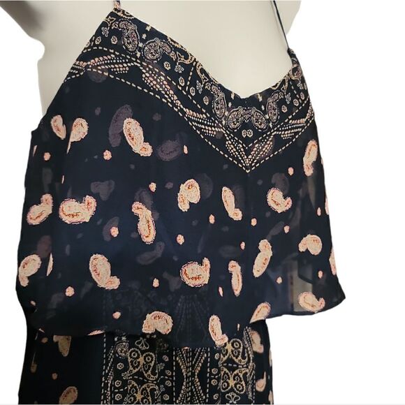 Princes Vera Wang Desert Rose Strappy Lampshade Dress Size Small - Picture 5 of 10